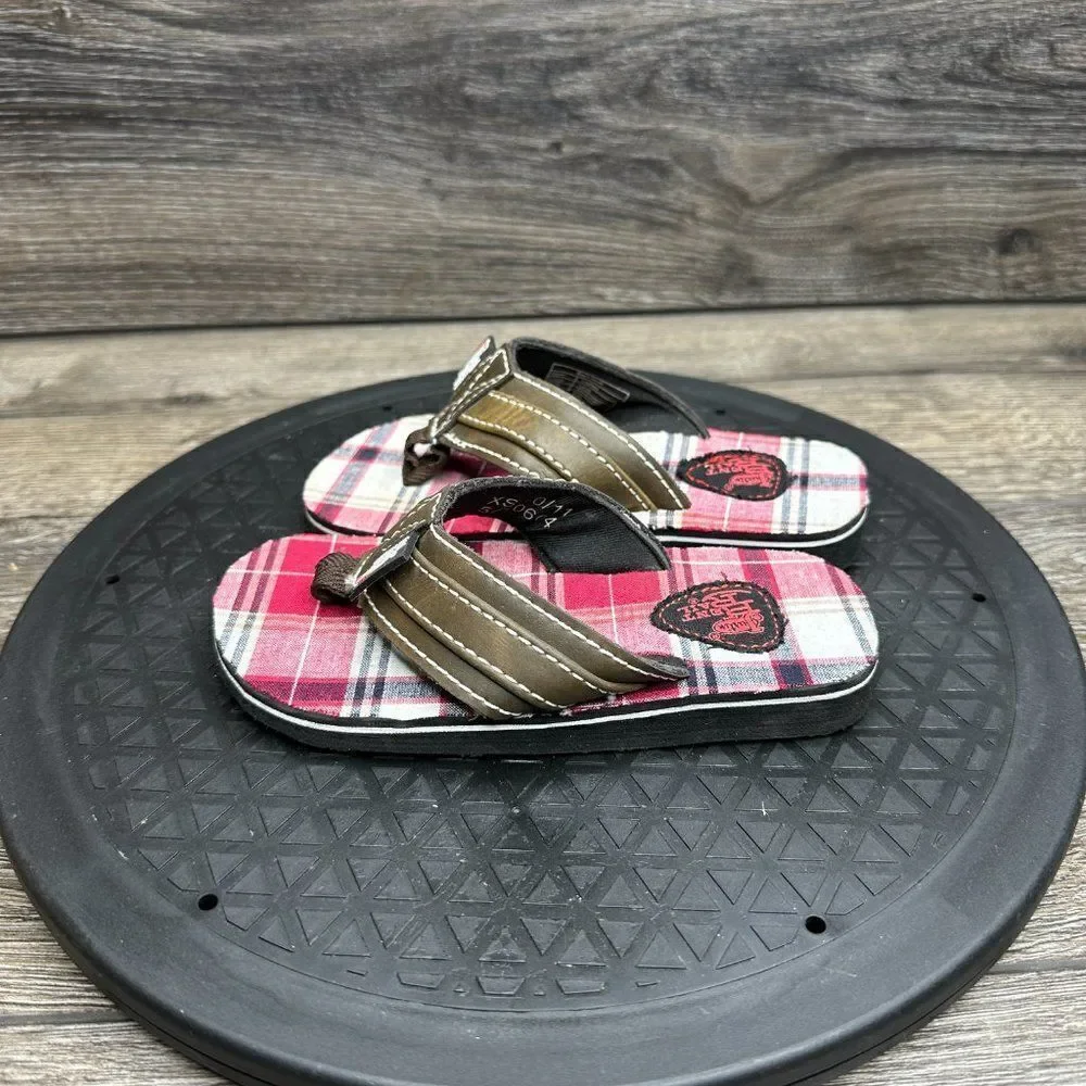 Justin Flip Flops Toddler Size 10/11 Sandals